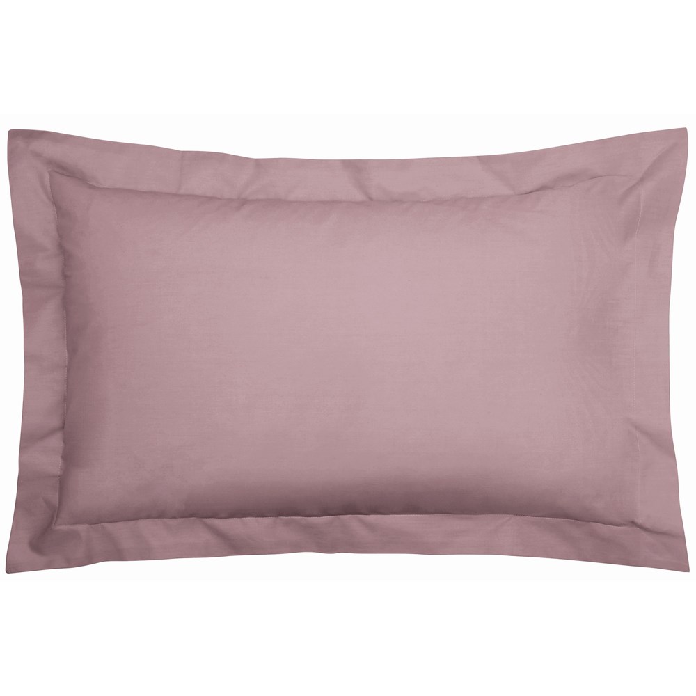 Plain Oxford Pillowcase By Bedeck of Belfast in Thistle Purple